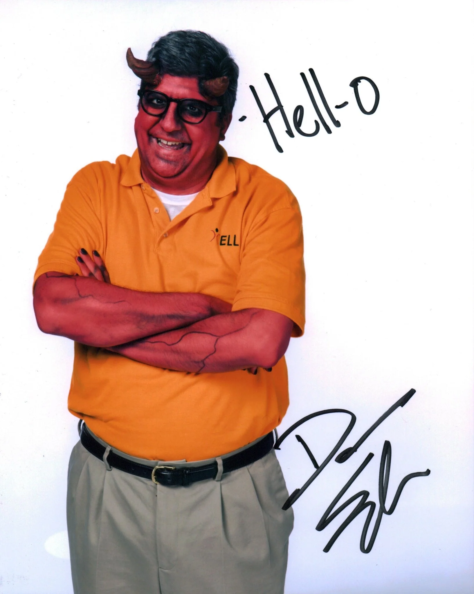 Dana Snyder Your Pretty Face Is Going to Hell 8x10 Signed Photo JSA Certified Autograph - Image 2