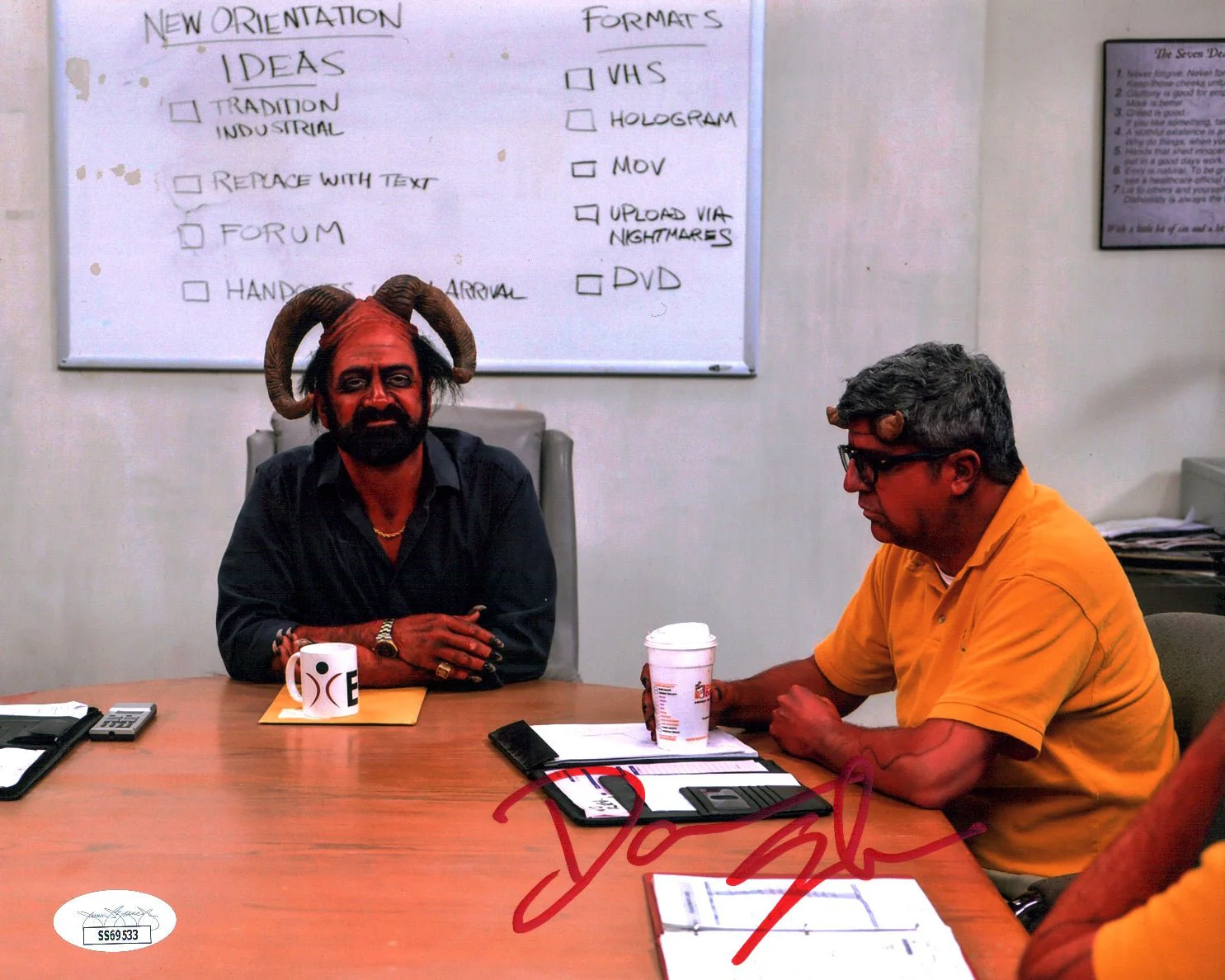 Dana Snyder Your Pretty Face Is Going to Hell 8x10 Signed Photo JSA Certified Autograph - Image 2