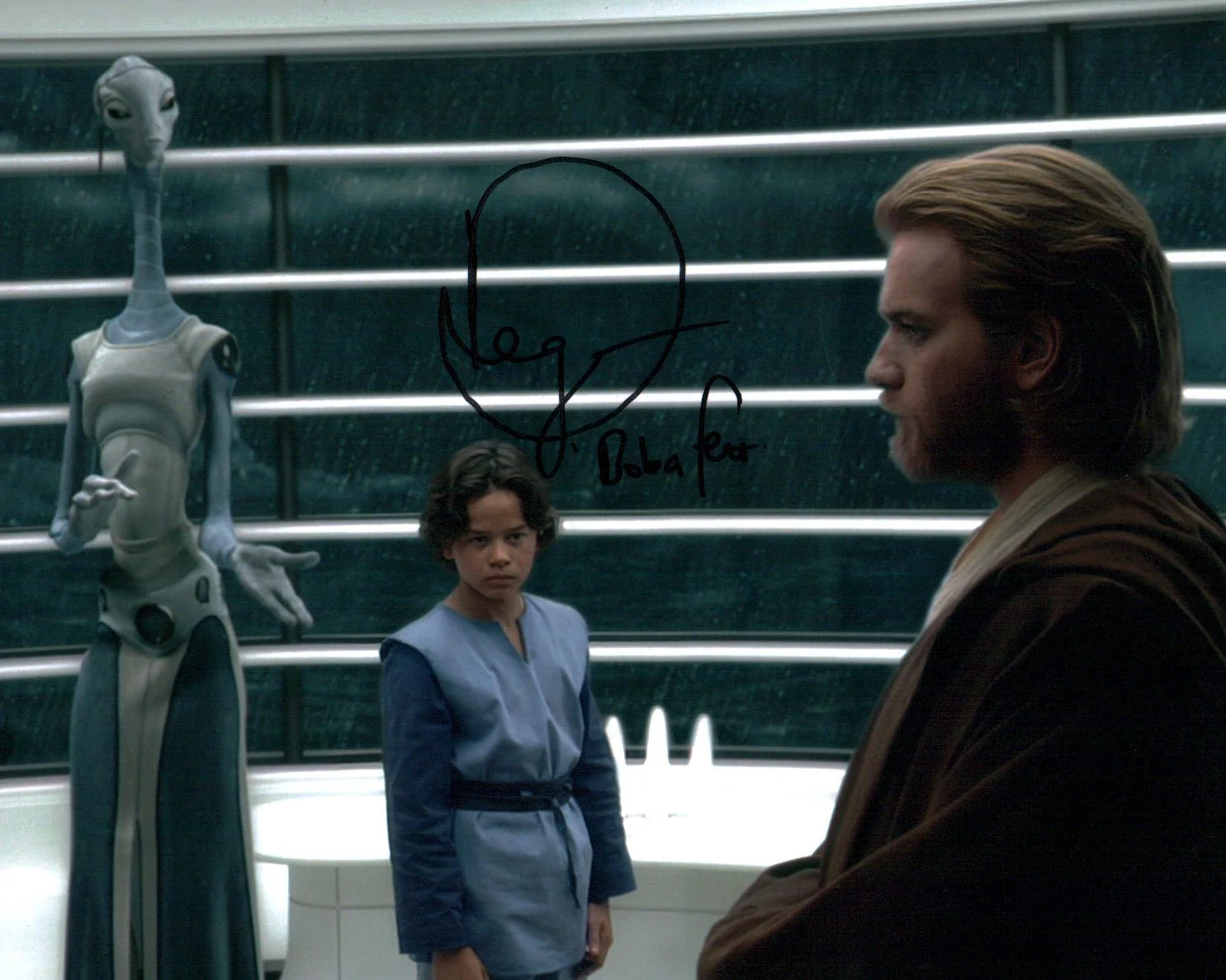 Daniel Logan Star Wars 8x10 Signed Photo JSA Certified Autograph