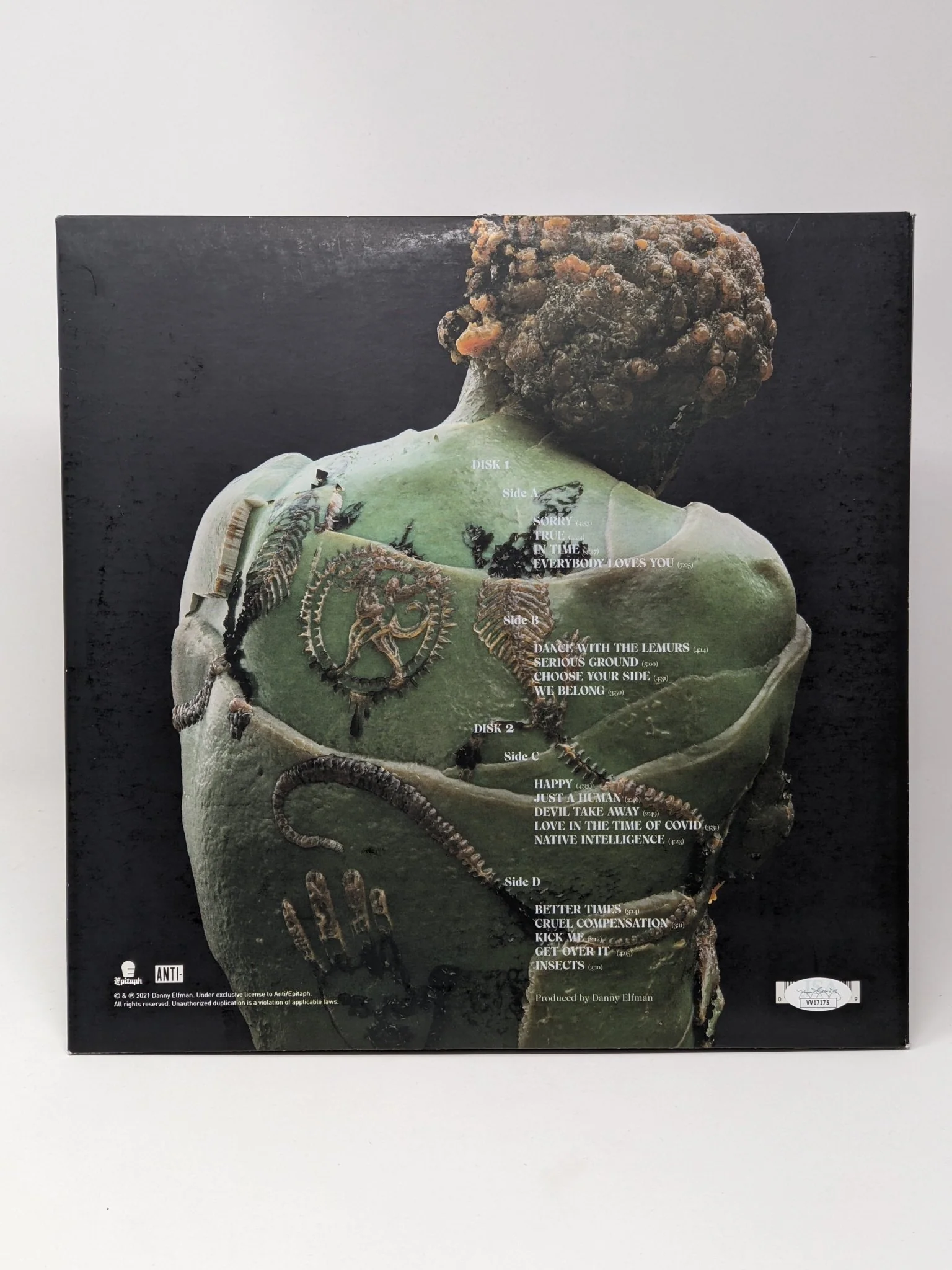 Danny Elfman BIG MESS Signed Vinyl Record Album JSA Certified Autograph - Image 2