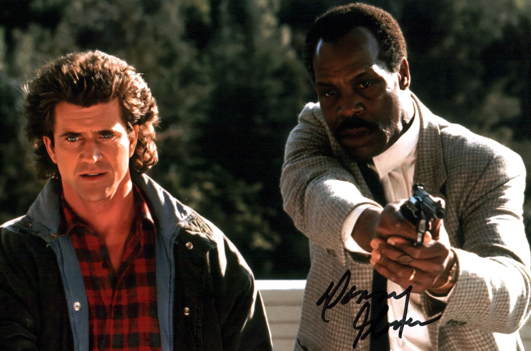 Danny Glover Lethal Weapon 8x12 Photo JSA Certified Autograph