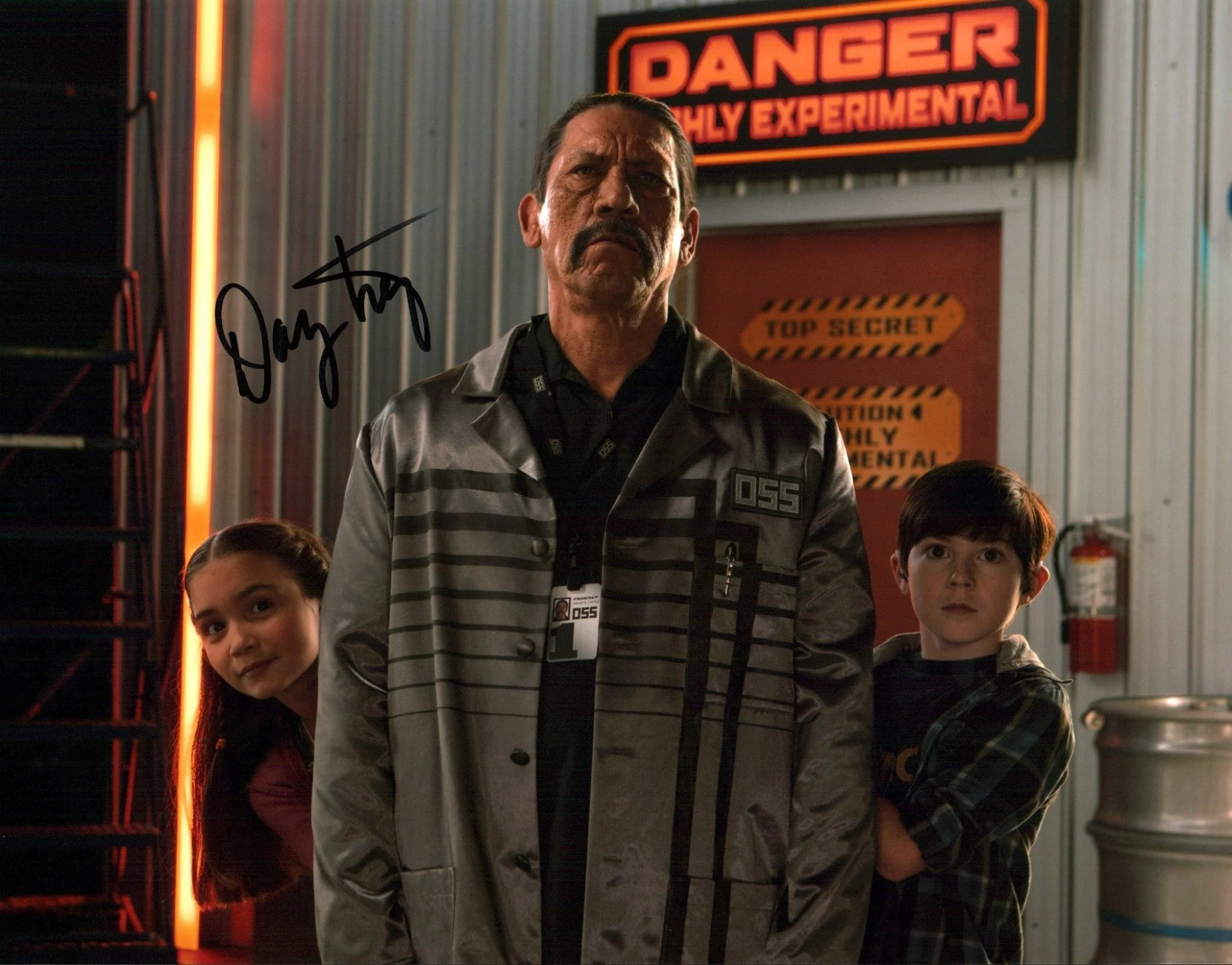 Danny Trejo Spy Kids: All the Time in the World 11x14 Signed Mini Poster JSA Certified Autograph - Image 2