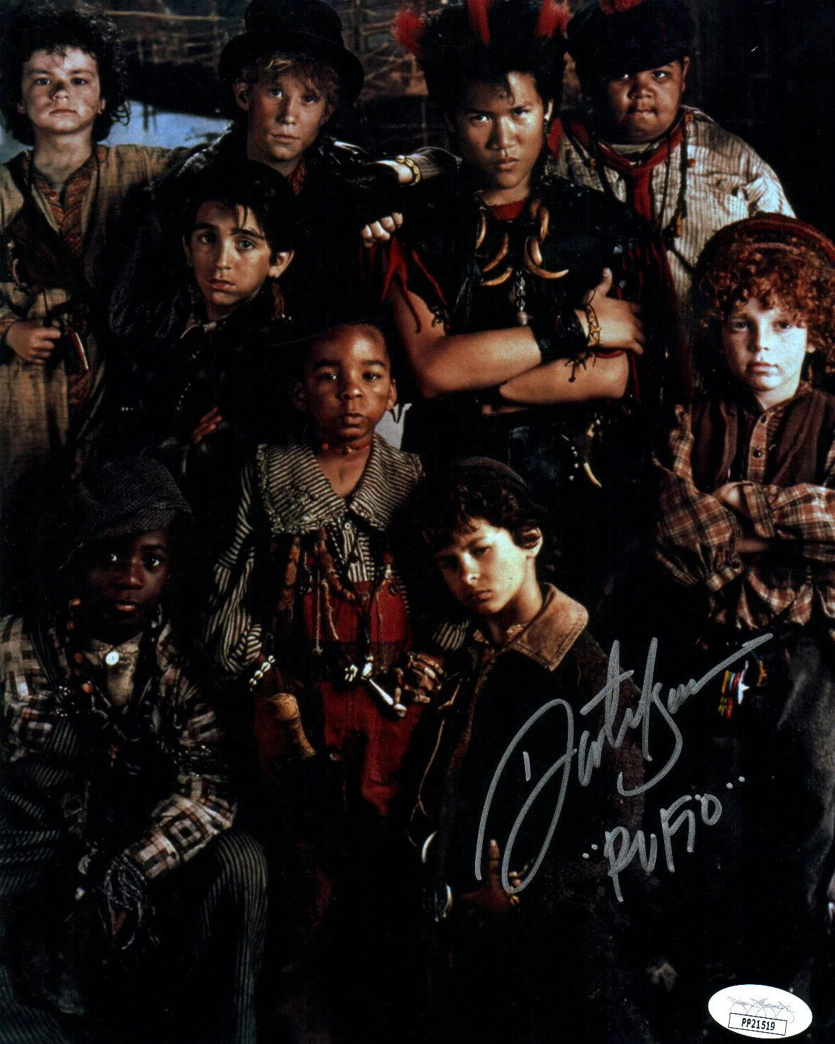 Dante Basco Hook 8x10 Photo Signed JSA Certified Autograph