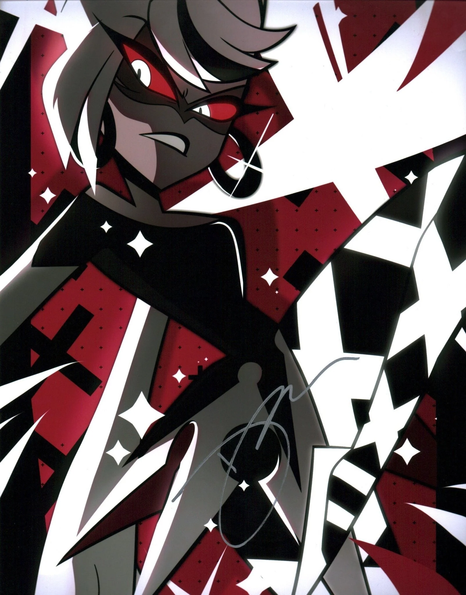 Daphne Rubin Vega Hazbin Hotel 11x14 Photo Signed JSA Certified Autograph - Image 2
