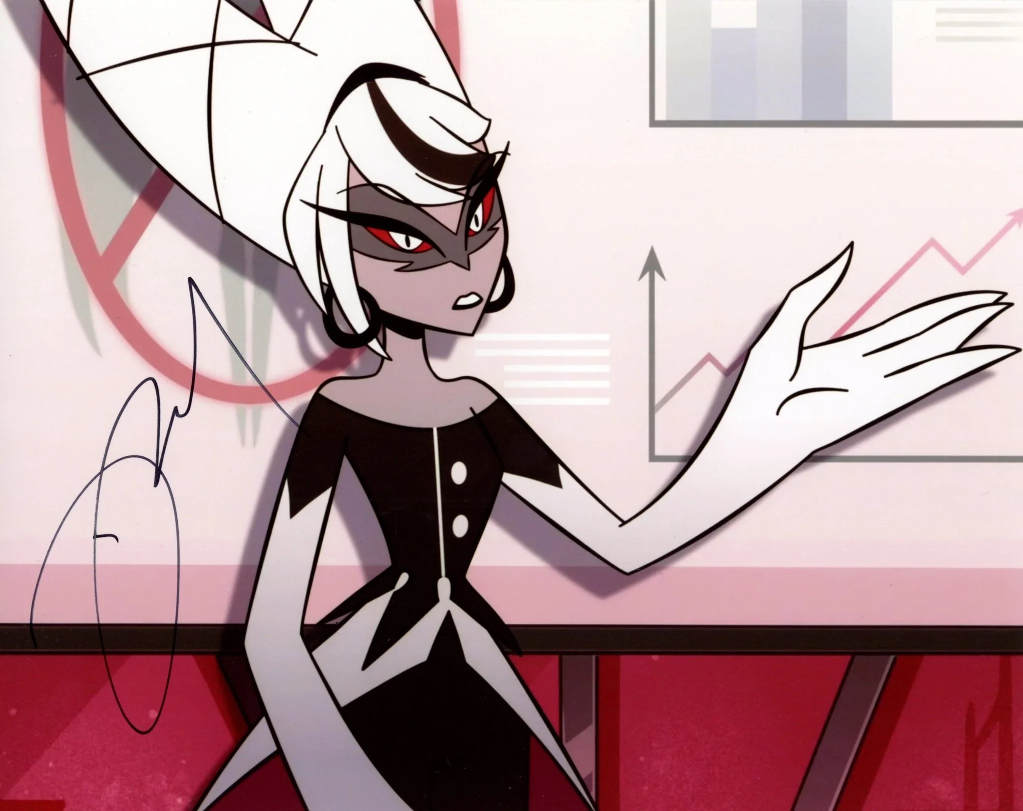 Daphne Rubin Vega Hazbin Hotel 8x10 Photo Signed JSA Certified Autograph - Image 2