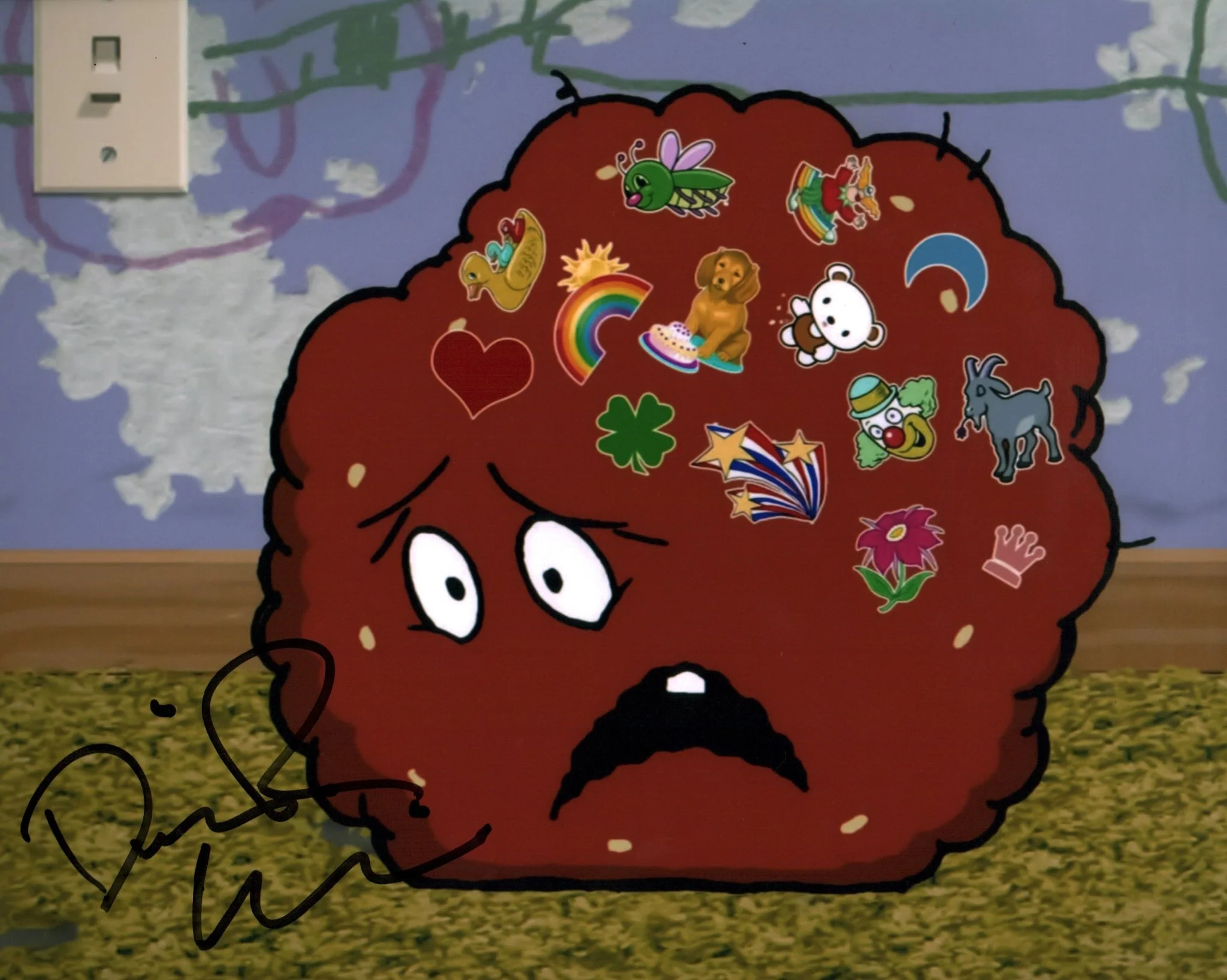 Dave Willis Aqua Teen Hunger Force 11x14 Photo Poster JSA Certified Autograph - Image 2