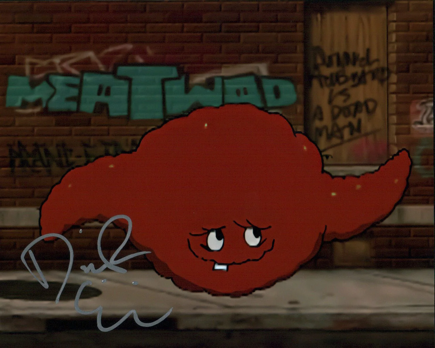 Dave Willis Aqua Teen Hunger Force 8x10 Photo  JSA Certified Autograph - Image 2