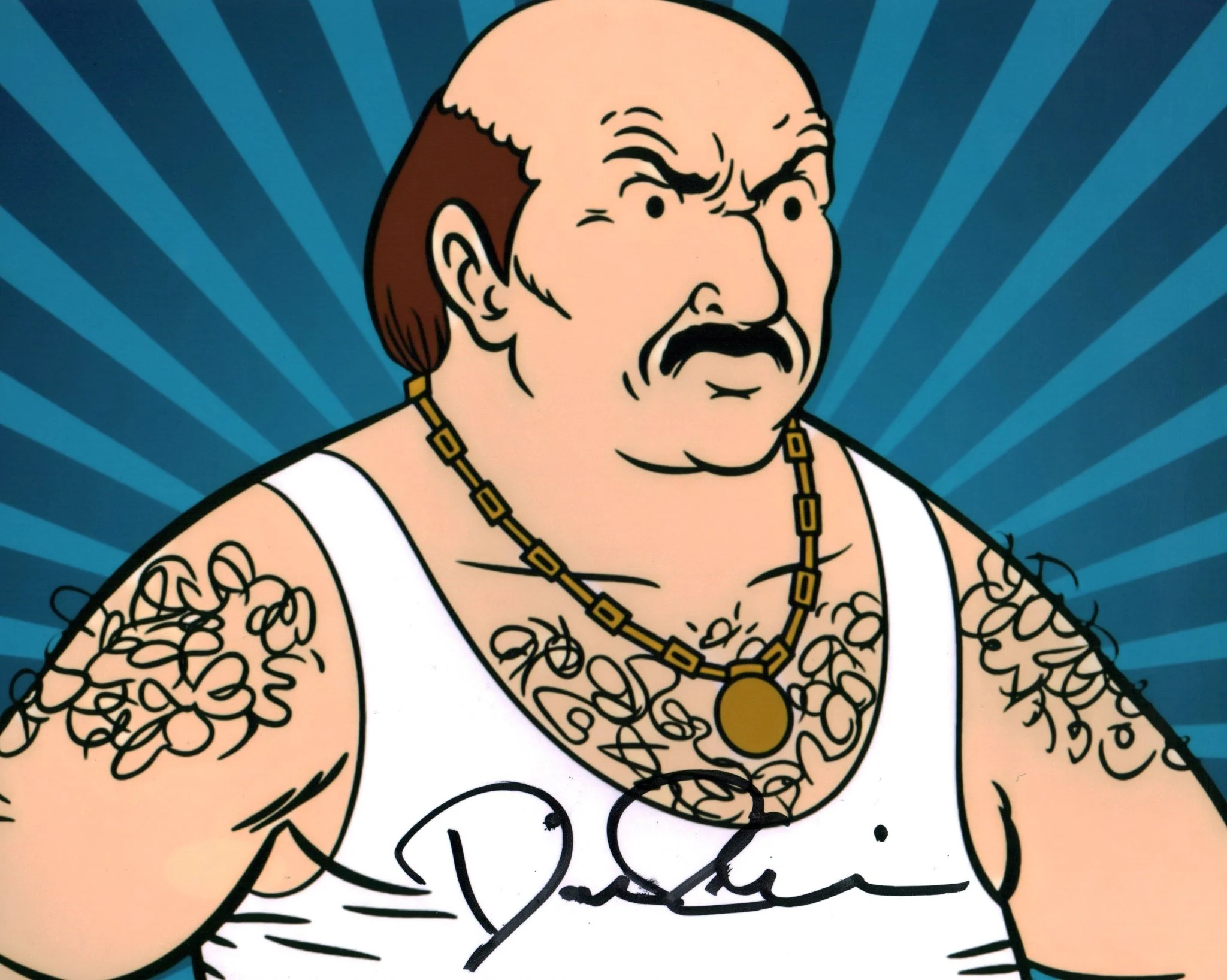 Dave Willis Aqua Teen Hunger Force 8x10 Photo Signed JSA Certified Autograph - Image 2