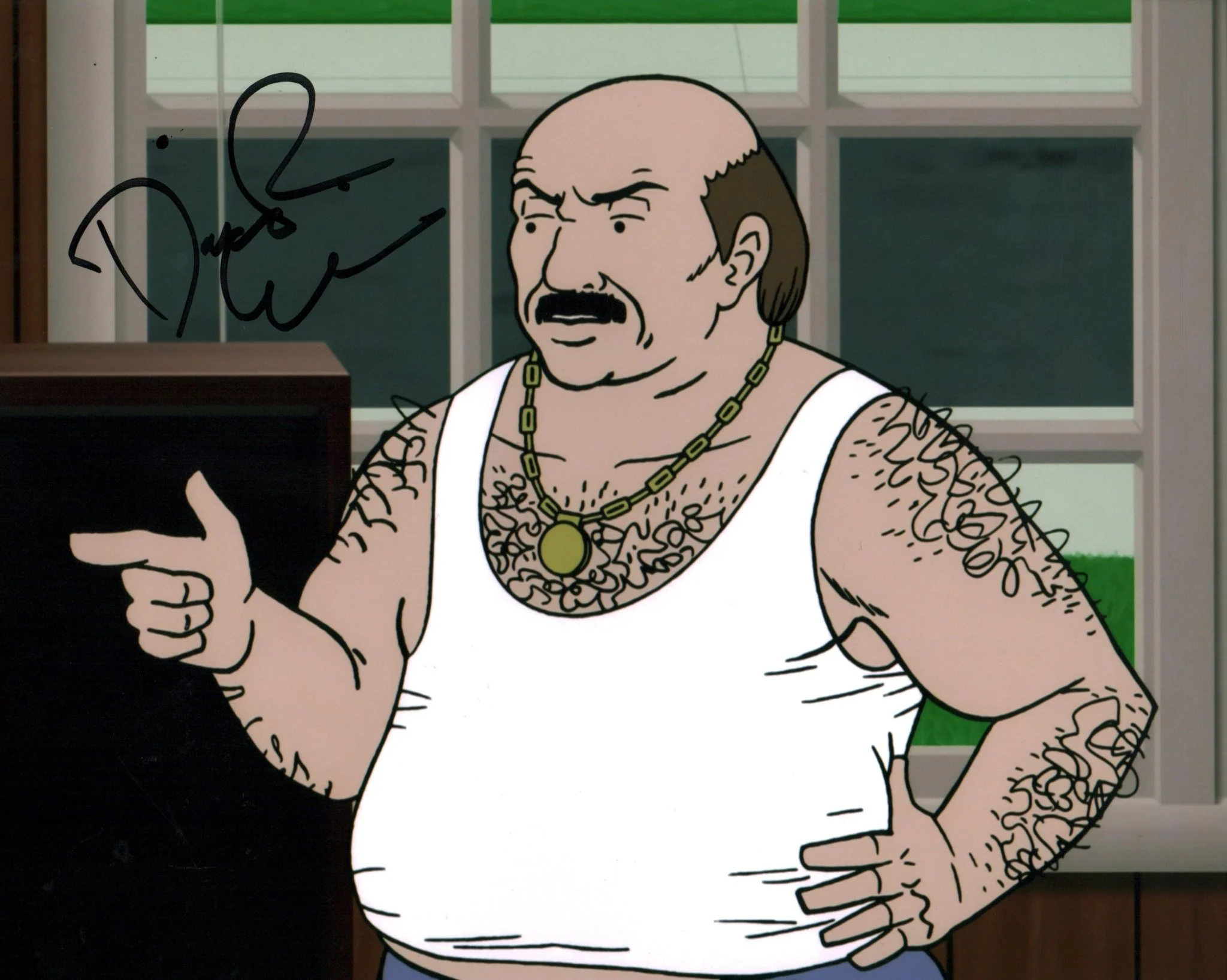 Dave Willis Aqua Teen Hunger Force 8x10 Signed Photo JSA Certified Autograph - Image 3