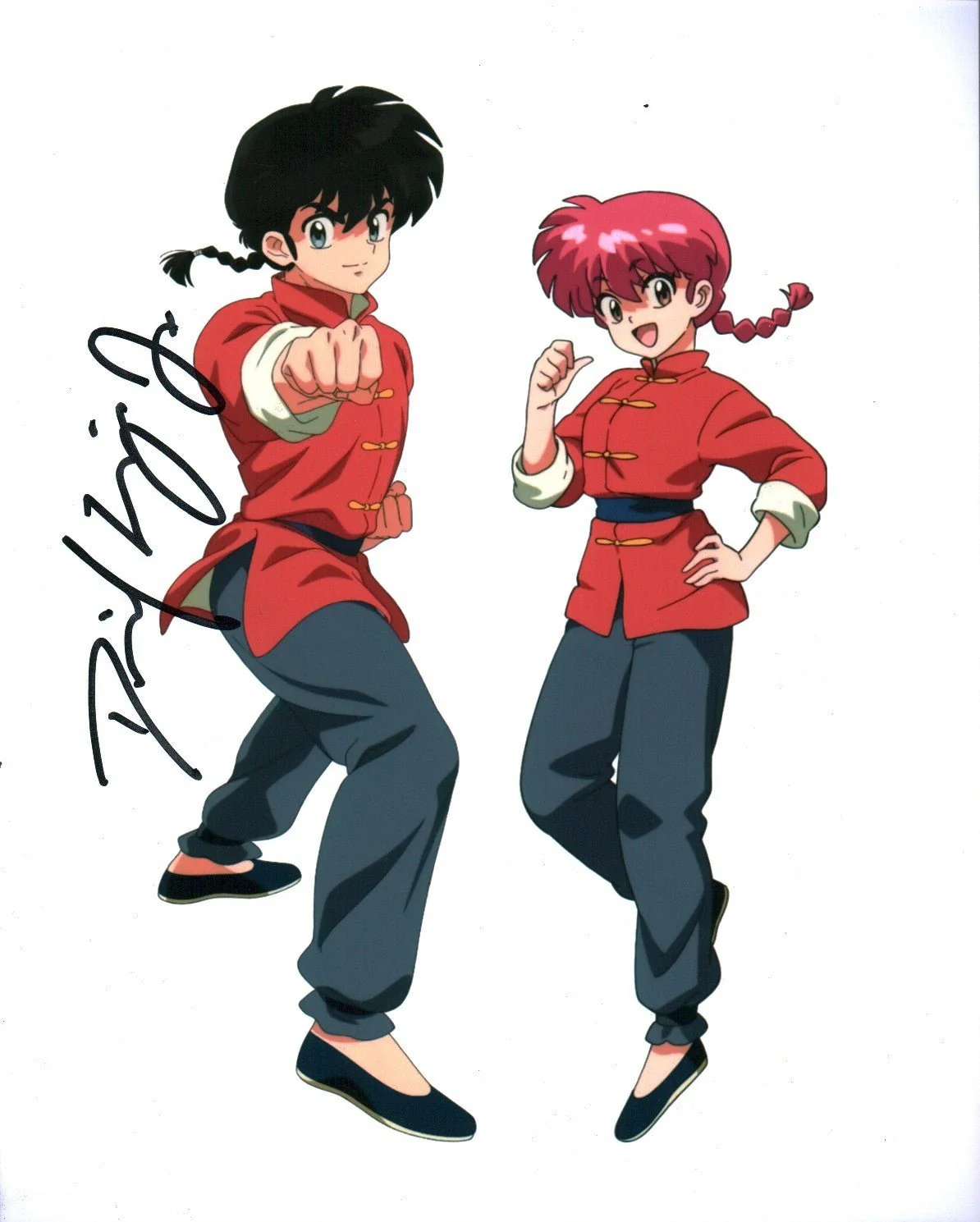 David Errigo Jr. Ranma ½ 8x10 Signed Photo JSA Certified Autograph - Image 2