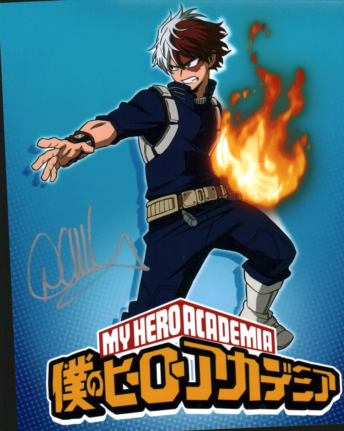 David Matranga My Hero Academia 8x10 Signed Photo JSA Certified Autograph - Image 2