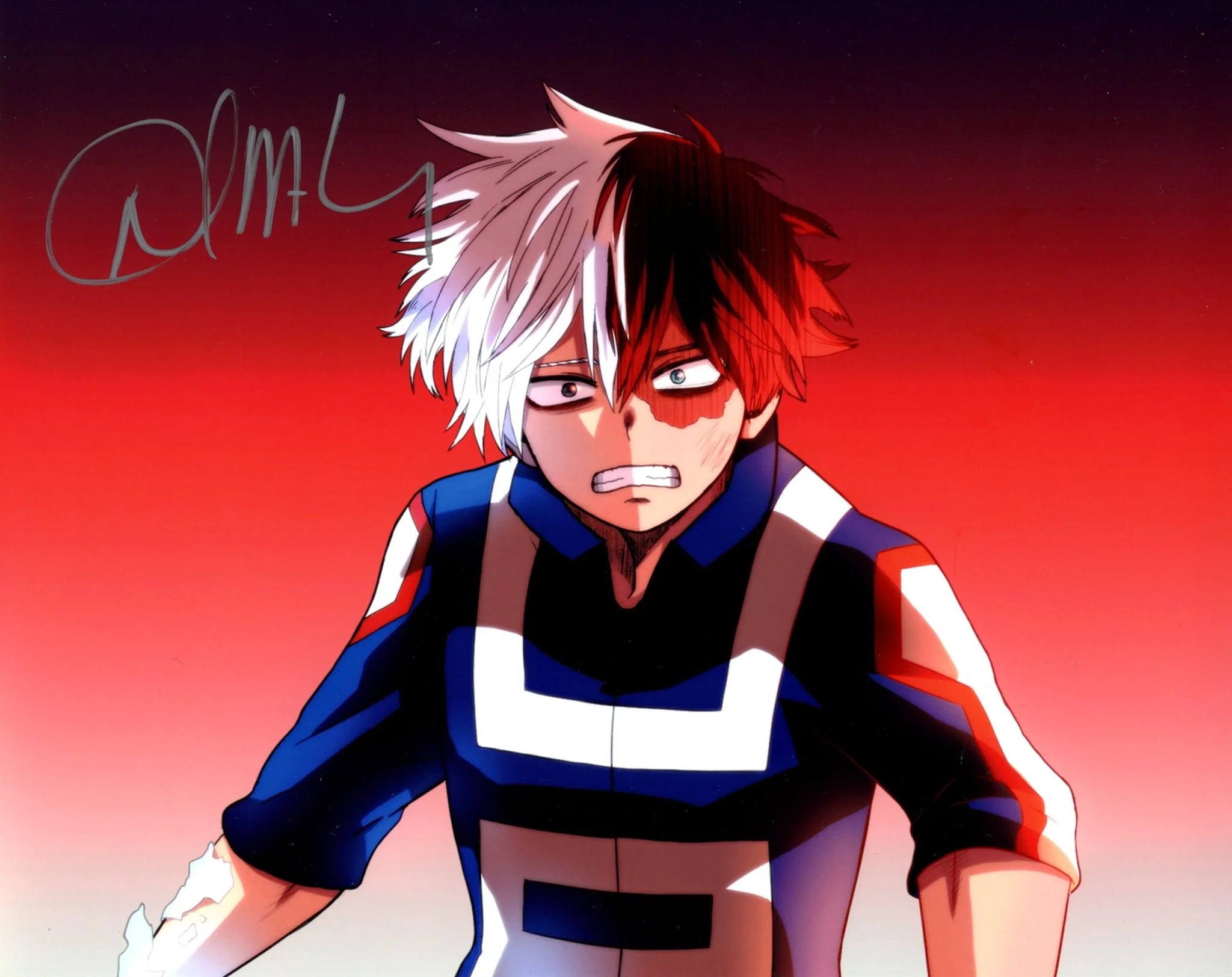 David Matranga My Hero Academia 8x10 Signed Photo JSA Certified Autograph - Image 4
