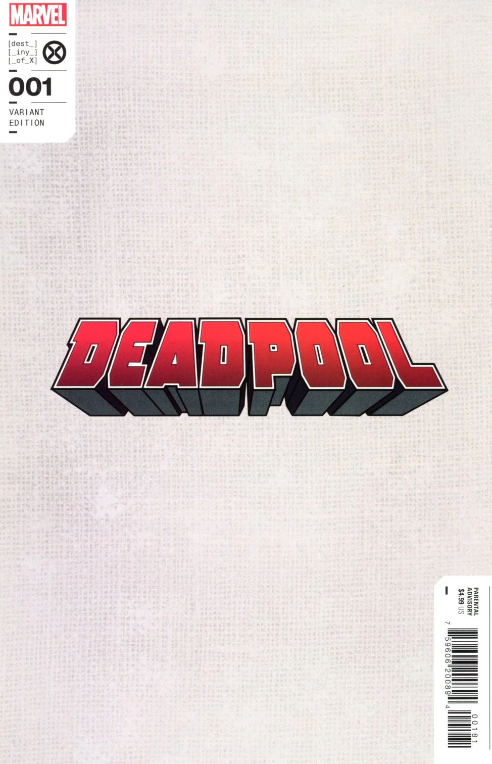 Marvel Deadpool #1 Nakayama 1:100 Virgin Variant Edition Comic Book - Image 3