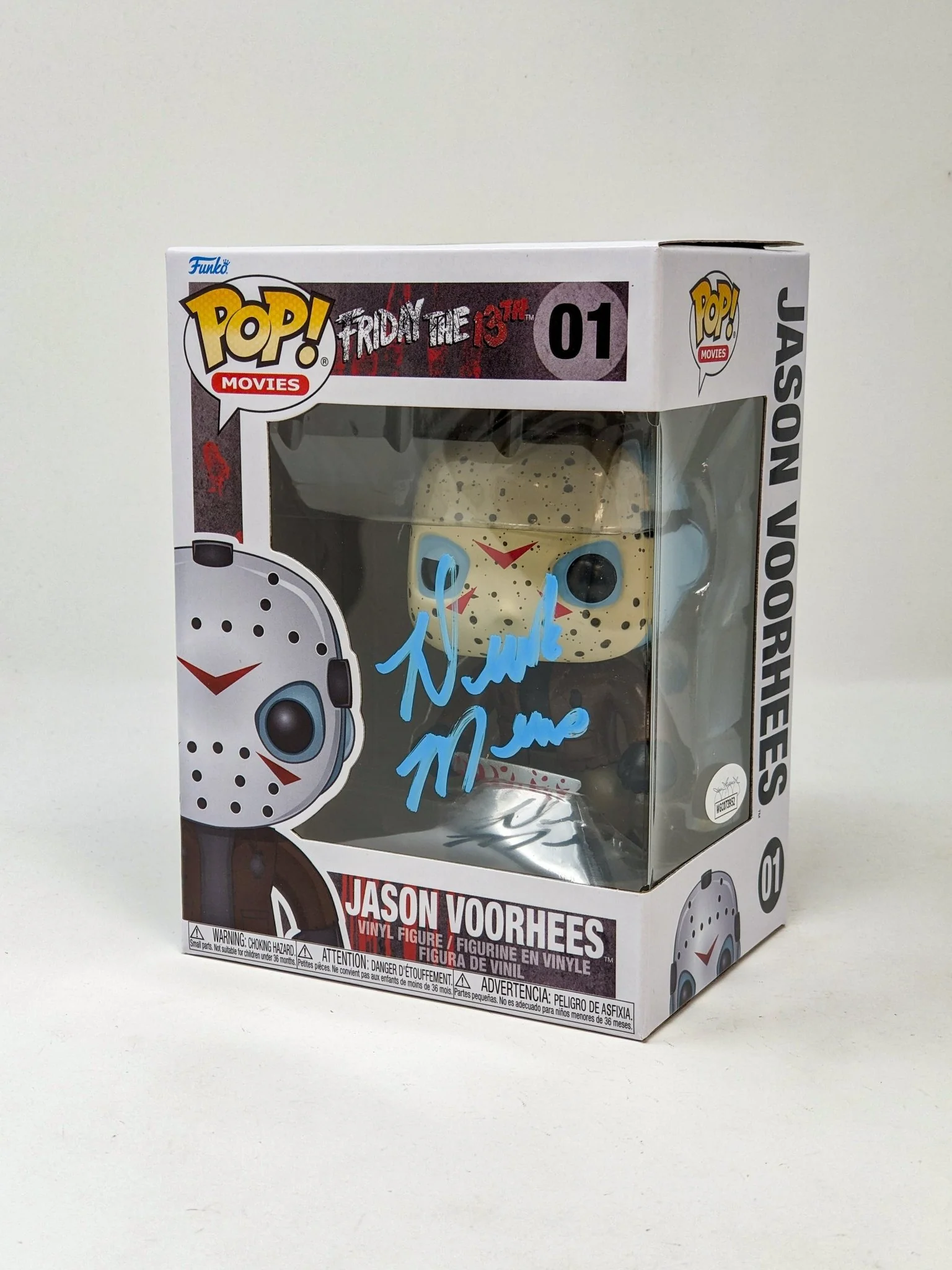 Derek Mears Friday The 13th Jason #01 Signed Funko Pop JSA Certified Autograph - Image 3