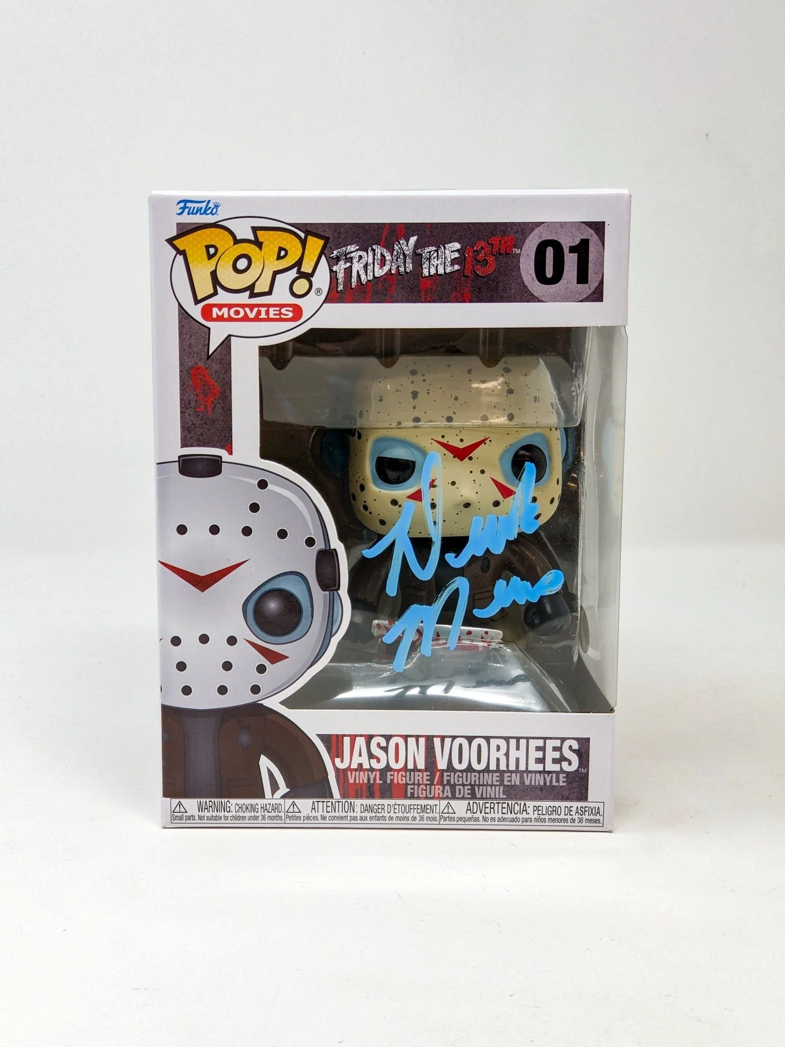 Derek Mears Friday The 13th Jason #01 Signed Funko Pop JSA Certified Autograph - Image 4