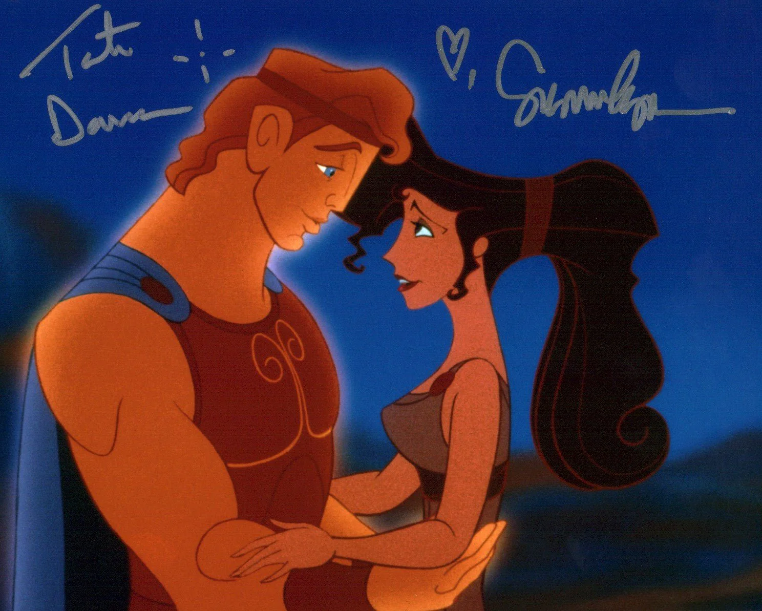 Disney Hercules 8x10 Signed Photo Donovan Egan JSA Certified Autograph - Image 2