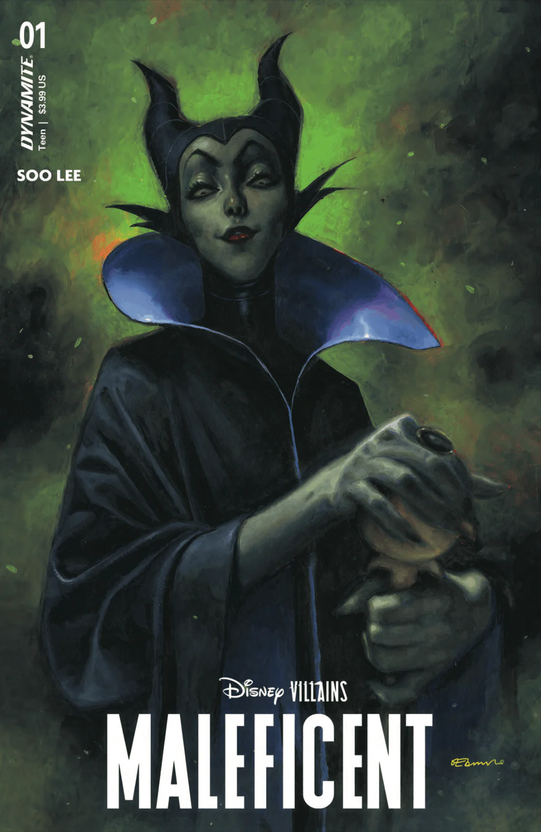 Disney Villains Maleficent #1 GalaxyCon Exclusive Tommaso Variant Comic Book - Image 2