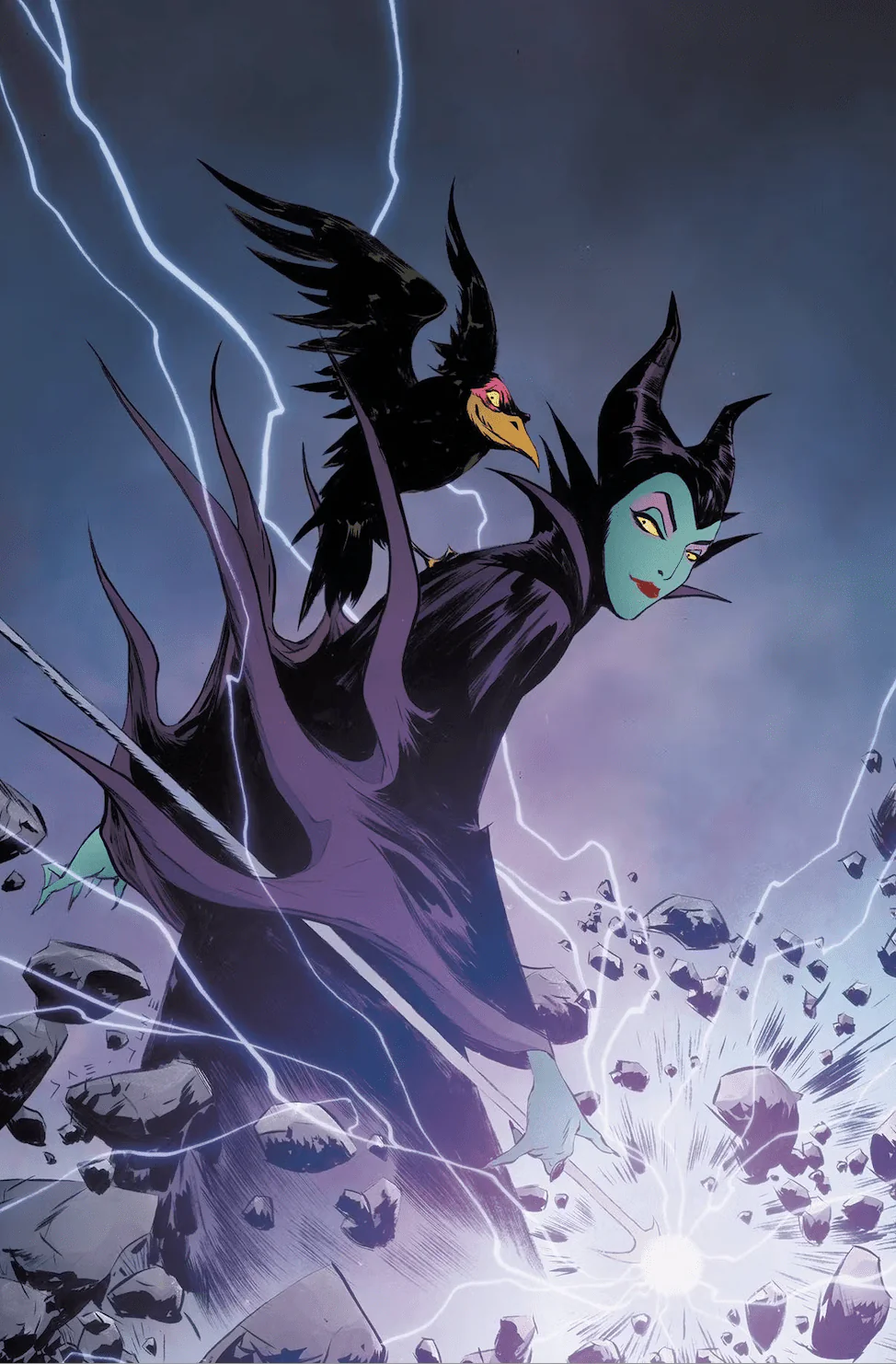 Disney Villains Maleficent #1 Lee 1:200 Virgin Foil Edition Variant CGC Universal 9.8 - Image 3
