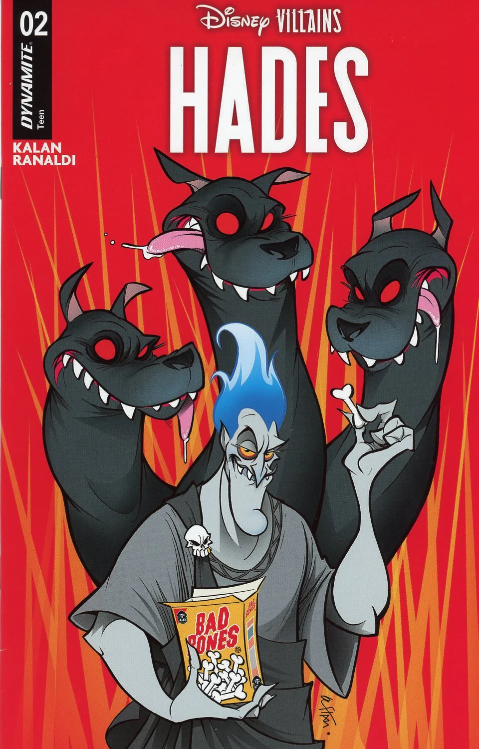 Disney Villians Hades #2 GalaxyCon Exclusive Gustavo Duarte Trade Variant Comic Book - Image 2