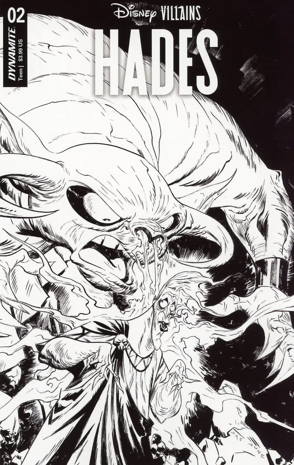Disney Villians Hades #2 Cover G 1:15 Lee Variant Comic Book - Image 2