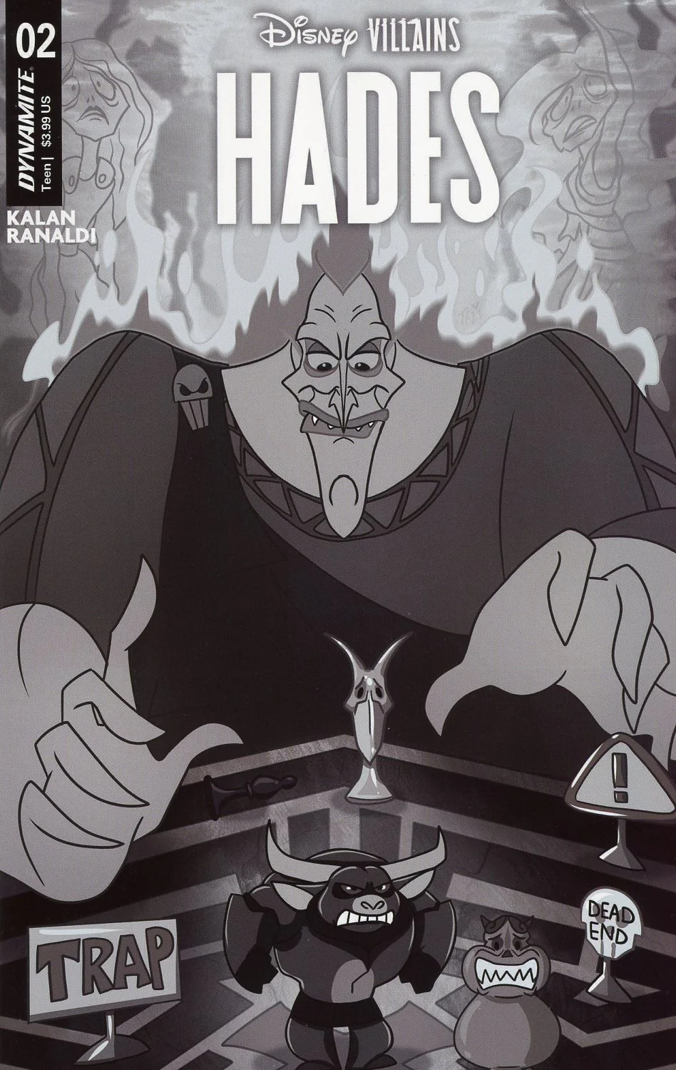 Disney Villians Hades #2 Cover H 1:20 Forstner Variant Comic Book - Image 2