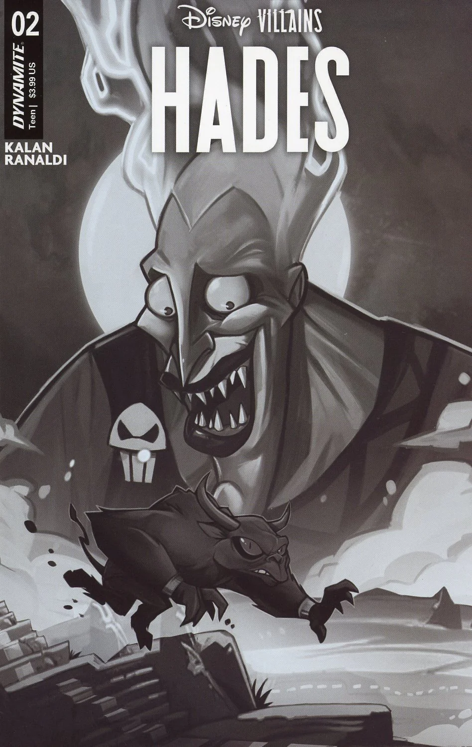 Disney Villians Hades #2 Cover I Tomaselli 1:20 Variant Comic Book - Image 2