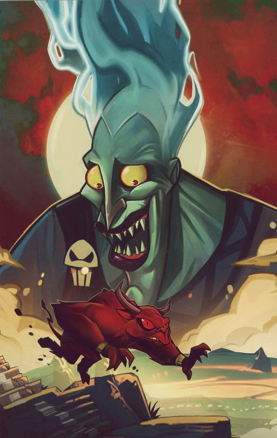 Disney Villians Hades #2 Cover K 1:25 Tomaselli Virgin Variant Comic Book - Image 2