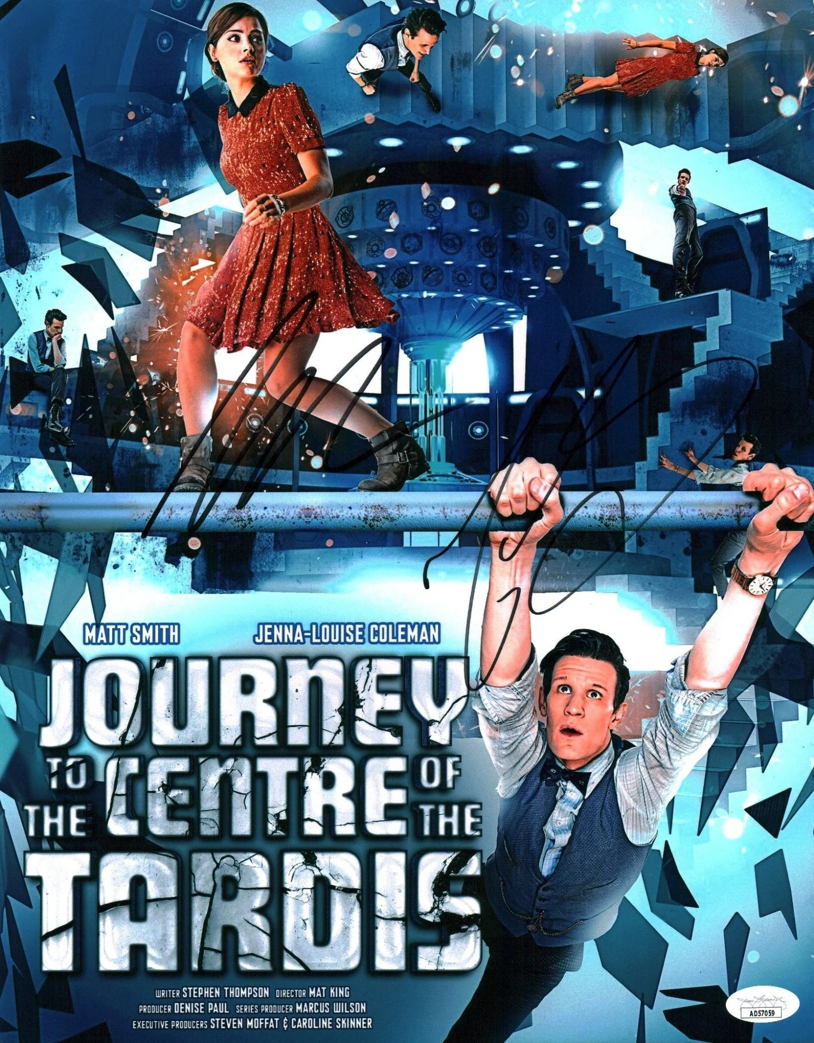 Doctor Who 11x14 Signed Photo Poster Coleman Smith JSA Certified Autograph - Image 2