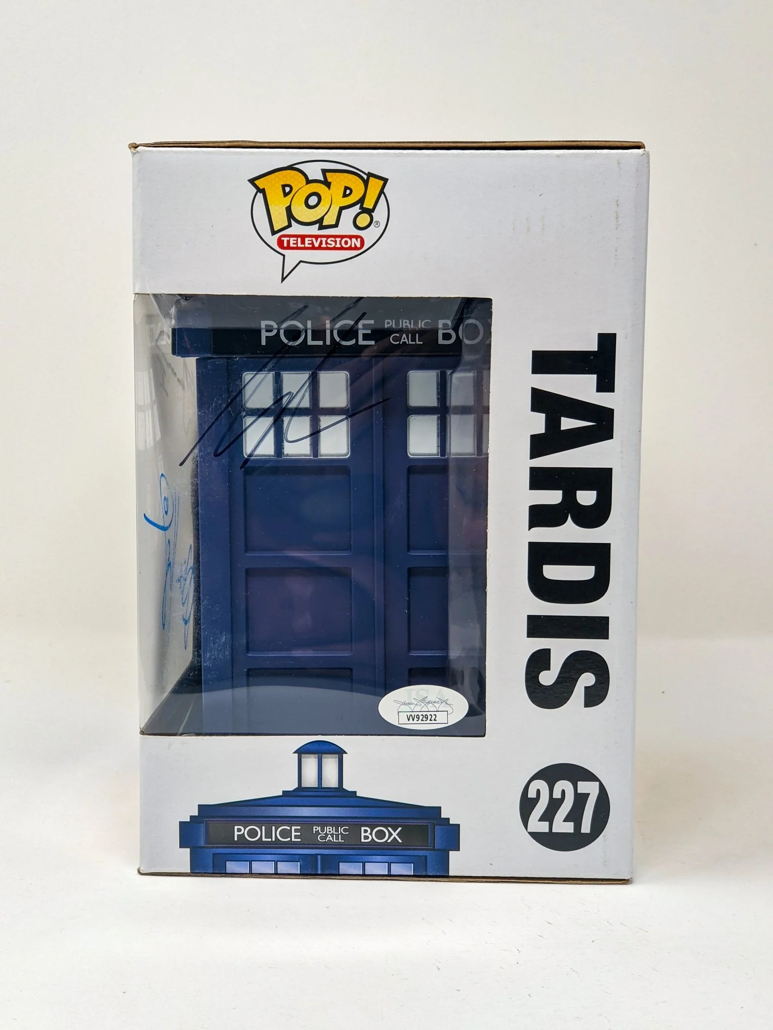 Doctor Who Tardis #227 Funko Pop Cast x3 Signed Coleman, Davidson, Kingston JSA Certified Autograph - Image 7