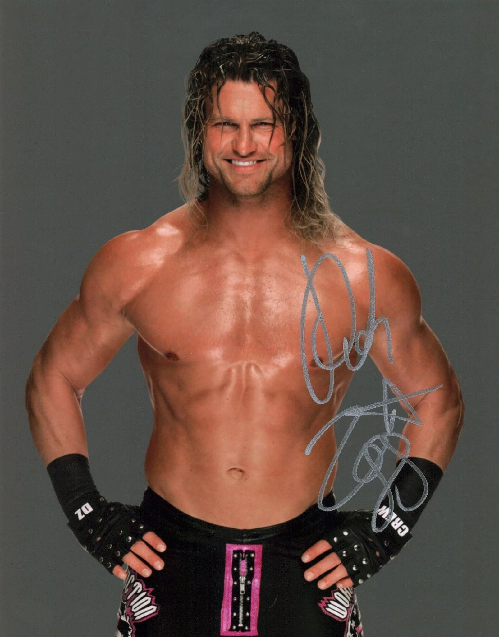 Dolph Ziggler WWE Wrestling 11x14 Signed Photo Poster JSA Certified Autograph - Image 2