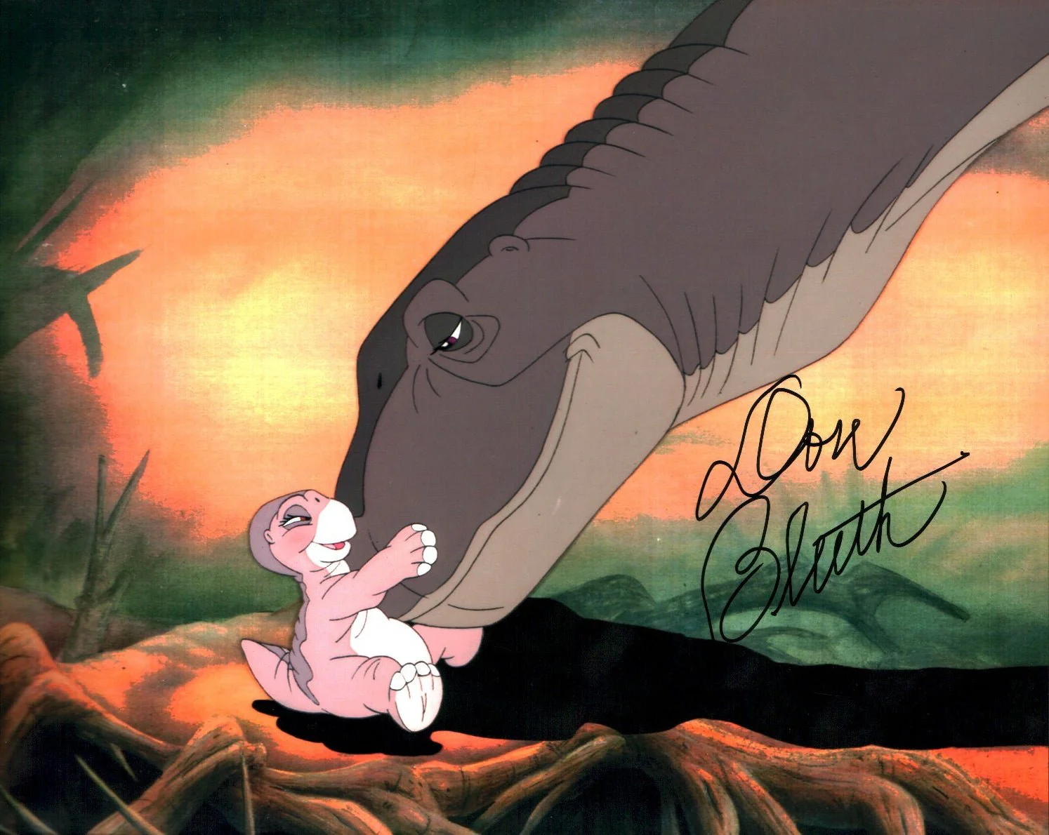 Don Bluth The Land Before Time 8x10 Signed Photo JSA Certified Autograph