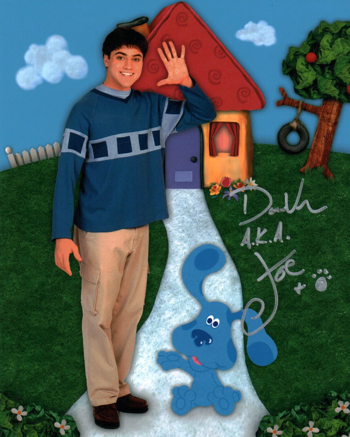 Donovan Patton Blues Clues 8x10 Signed Photo JSA Certified Autograph - Image 2