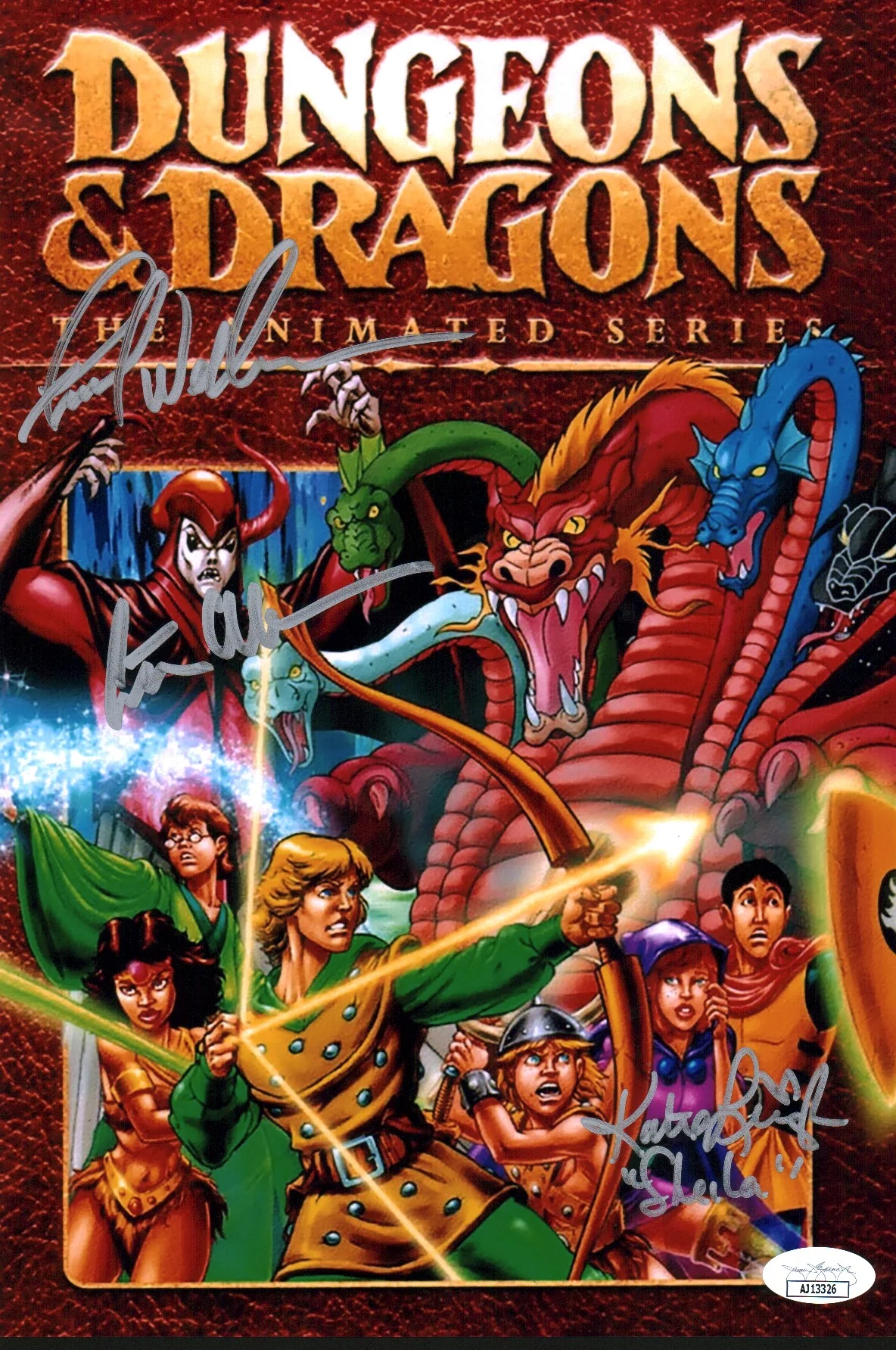 Dungeons & Dragons 8x12 Signed Photo Cast x3 Cullen Welker Leigh JSA Certified Autograph - Image 3