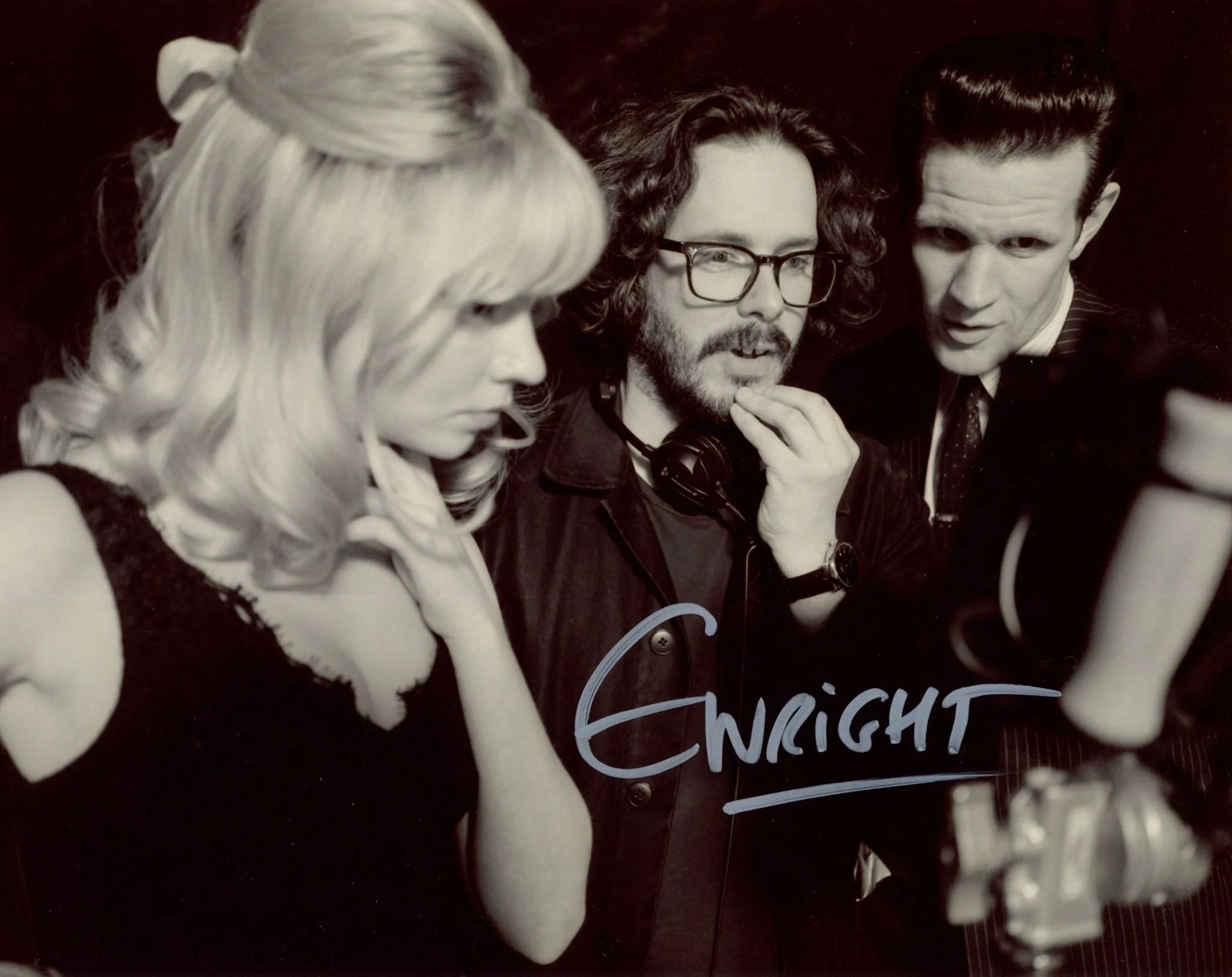 Edgar Wright Last Night in Soho 8x10 Signed Photo JSA Certified Autograph