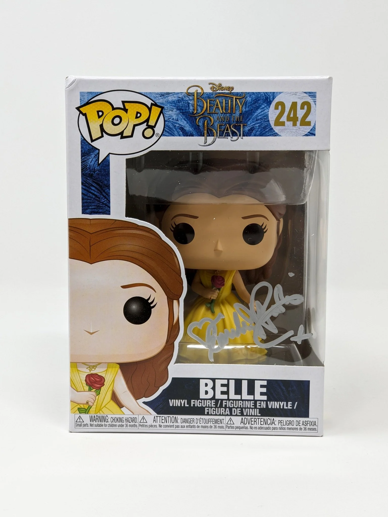 Emilie de Ravin Disney Once Upon a Time Belle #242 Signed Funko Pop JSA Certified Autograph - Image 3