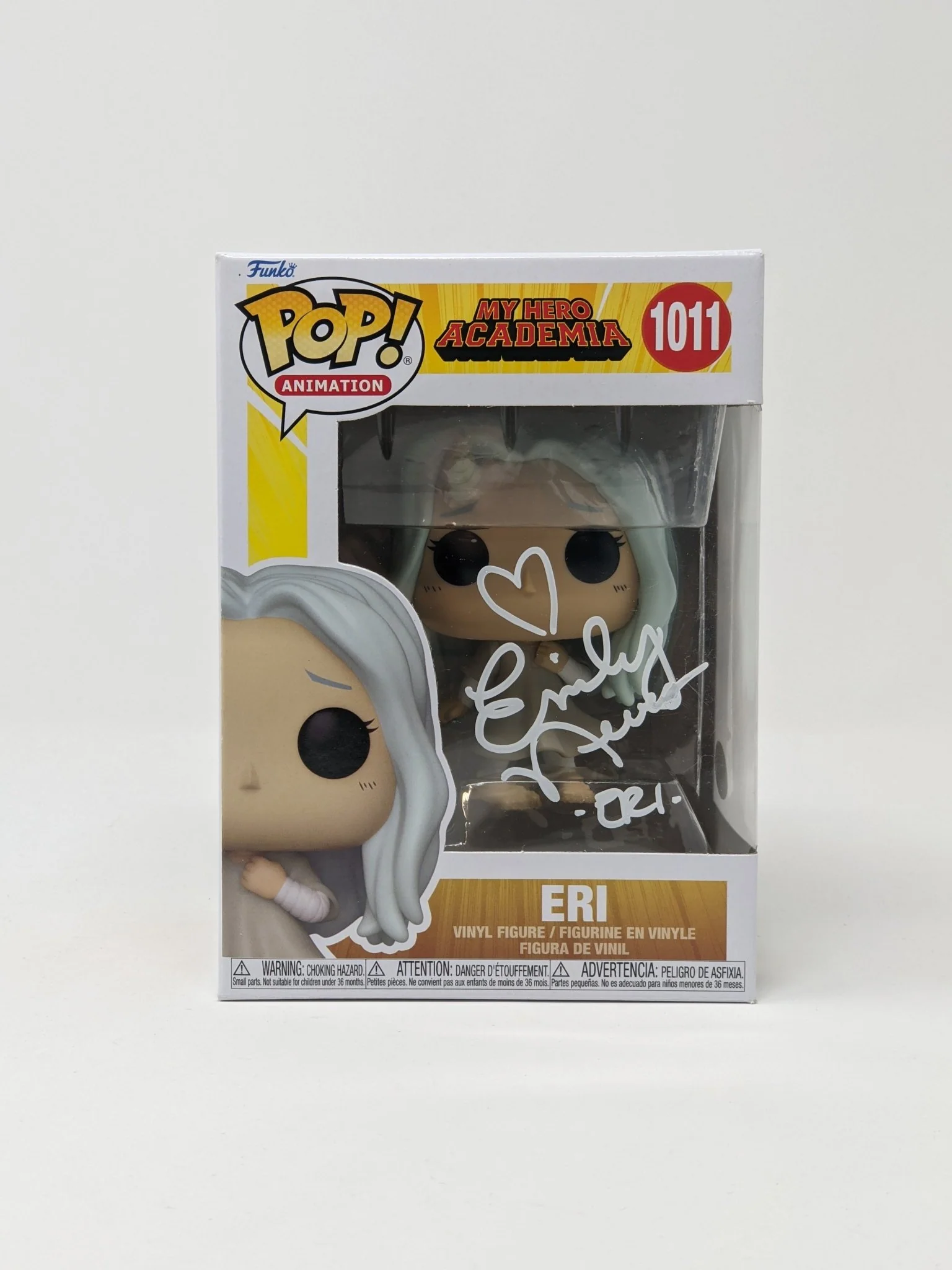 Emily Neves My Hero Academia Eri #1011 Signed Funko Pop JSA Certified Autograph - Image 2