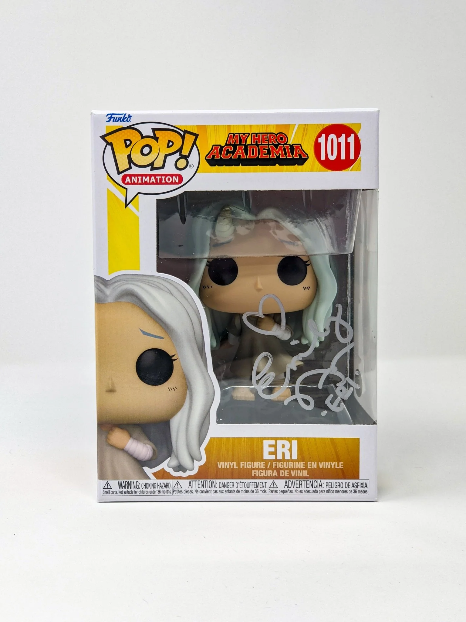 Emily Neves My Hero Academia Eri #1011 Signed Funko Pop JSA Certified Autograph - Image 3
