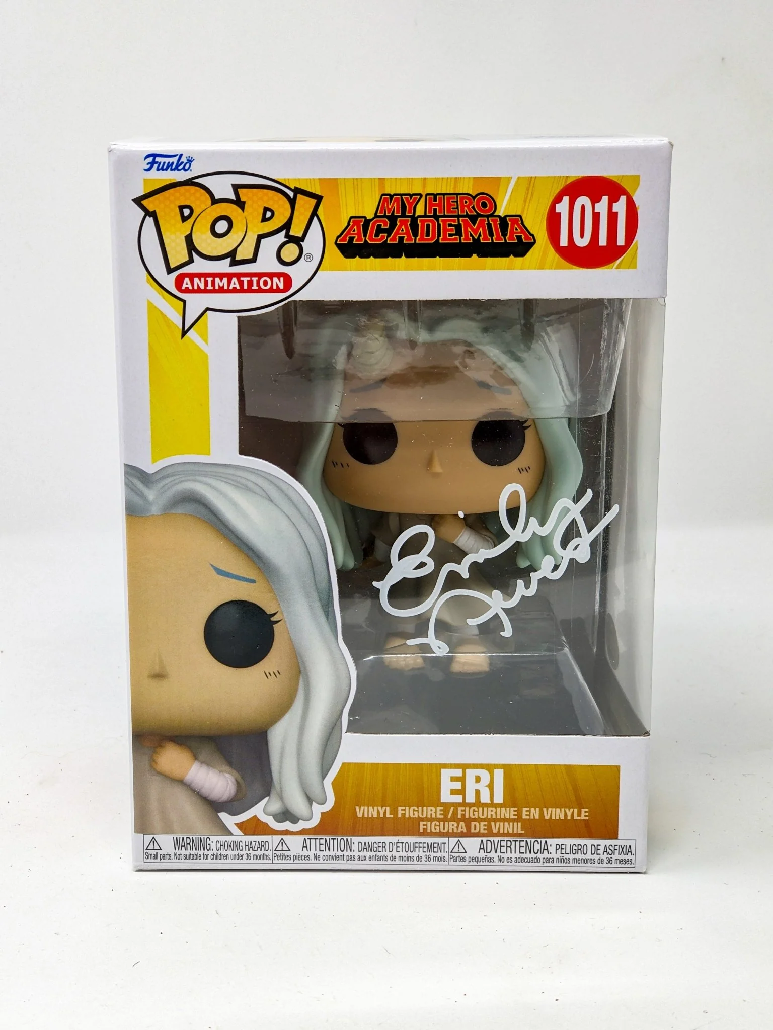 Emily Neves My Hero Academia Eri #1011 Signed Funko Pop JSA Certified Autograph - Image 4