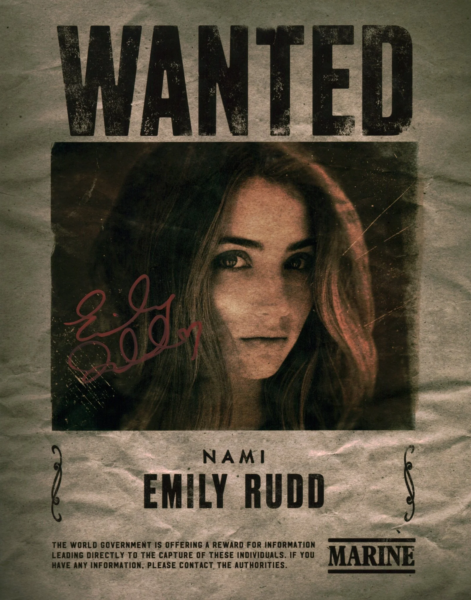 Emily Rudd One Piece 11x14 Signed Photo Poster JSA Certified Autograph - Image 3
