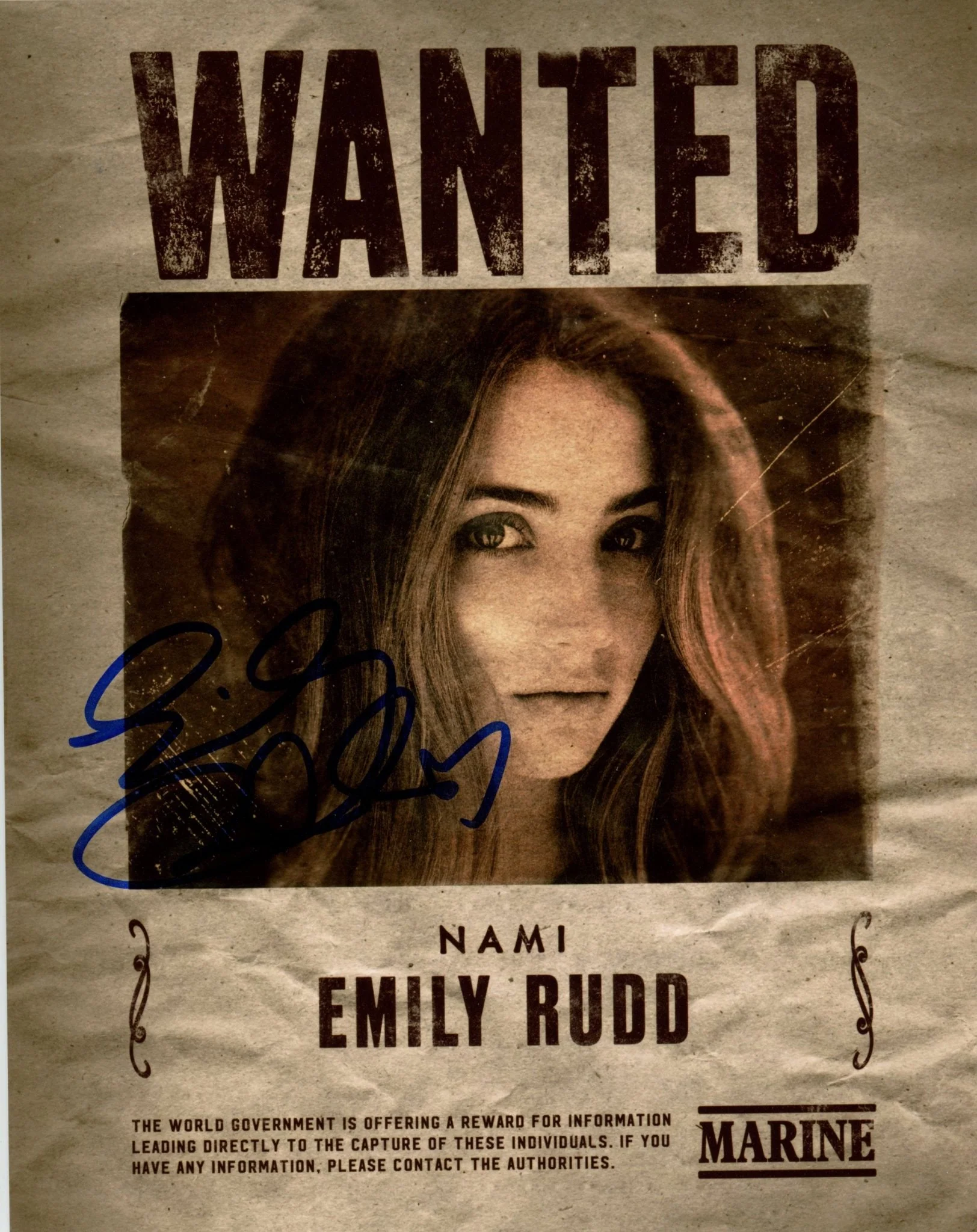 Emily Rudd One Piece 8x10 Signed Photo JSA Certified Autograph - Image 3