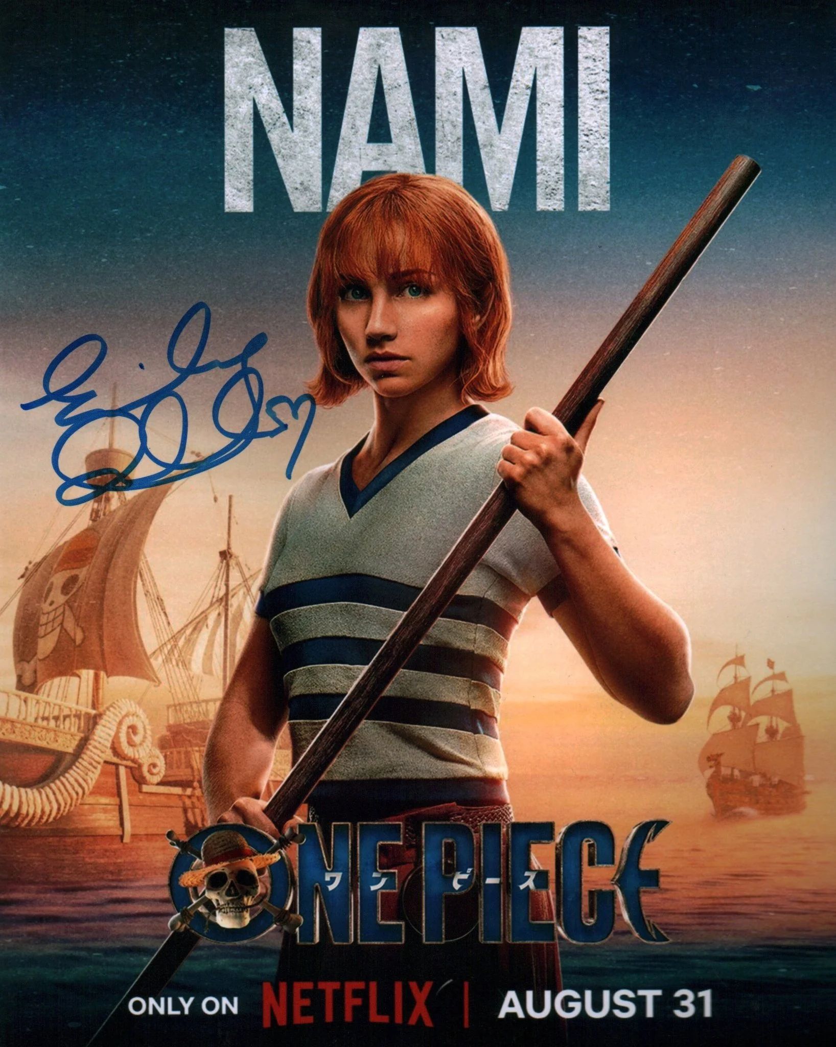 Emily Rudd One Piece 8x10 Signed Photo JSA Certified Autograph - Image 2