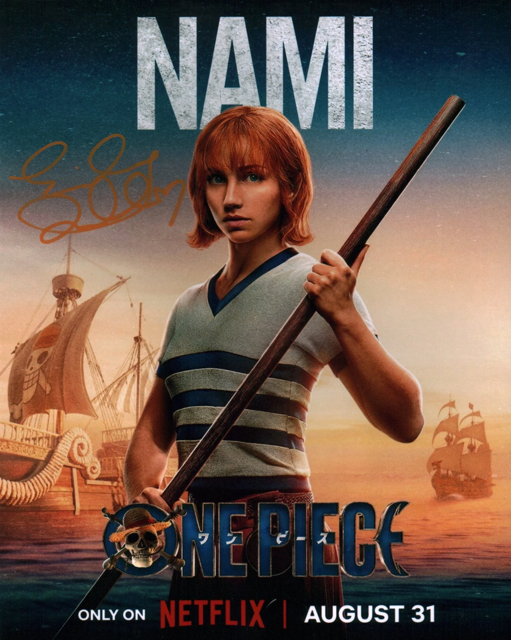 Emily Rudd One Piece 8x10 Signed Photo JSA Certified Autograph - Image 3