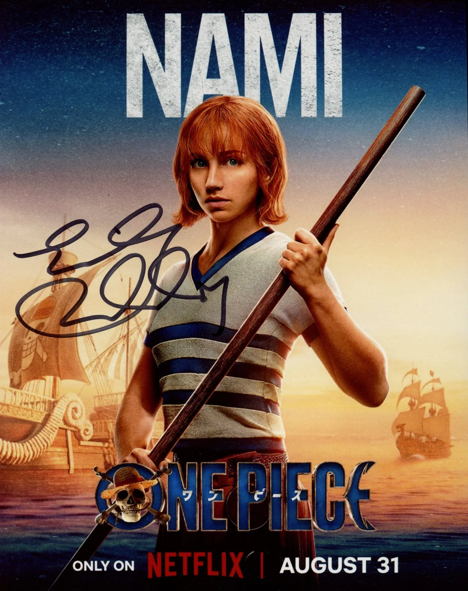 Emily Rudd One Piece 8x10 Signed Photo JSA Certified Autograph - Image 4