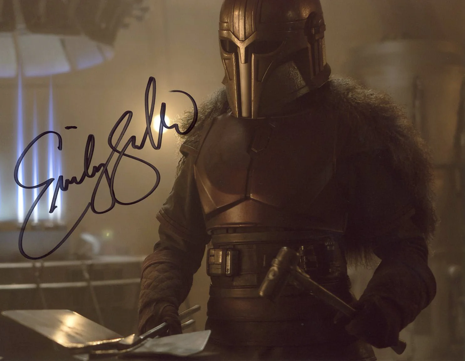 Emily Swallow Star Wars The Mandalorian 8x10 Signed Photo JSA Certified Autograph - Image 2