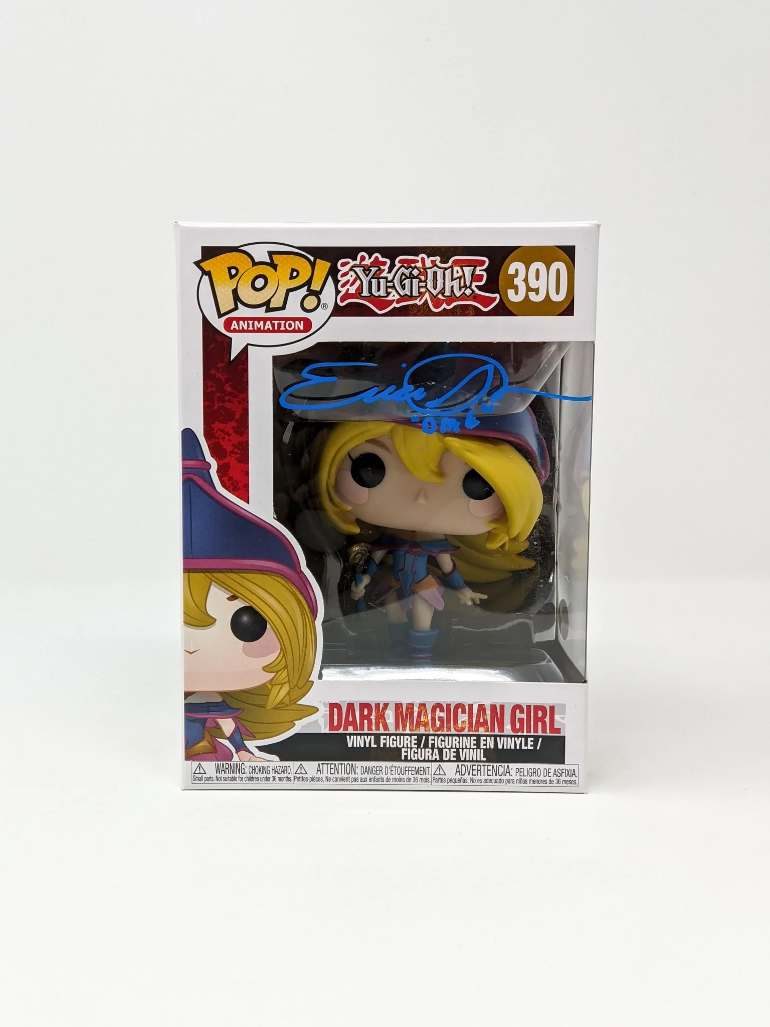 Erica Schroeder YuGiOh Dark Magician Girl #390 Signed Funko Pop JSA Certified Autograph - Image 3