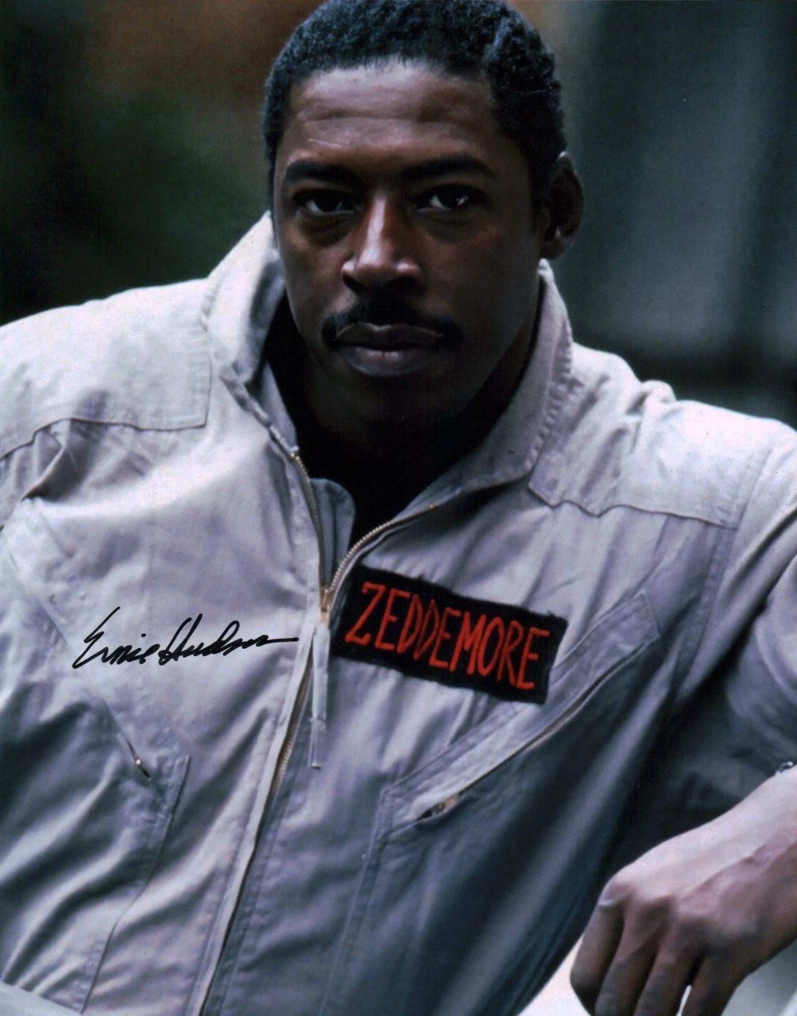 Ernie Hudson Ghostbusters 11x14 Signed Photo Poster JSA Certified Autograph
