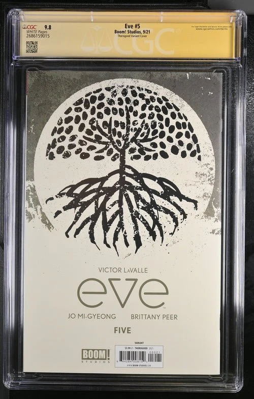 Eve #5 Boom! Studios CGC Signature Series 9.8 Signed Zoe Thorogood - Image 3