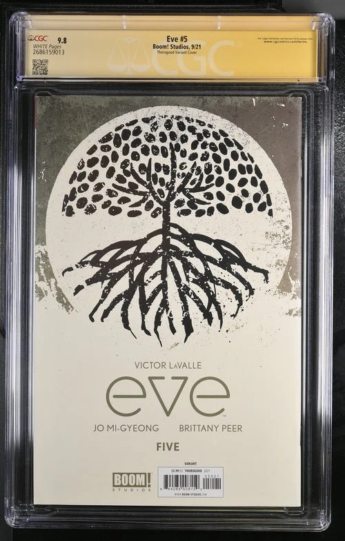 Eve #5 Boom! Studios CGC Signature Series 9.8 Signed Zoe Thorogood - Image 5