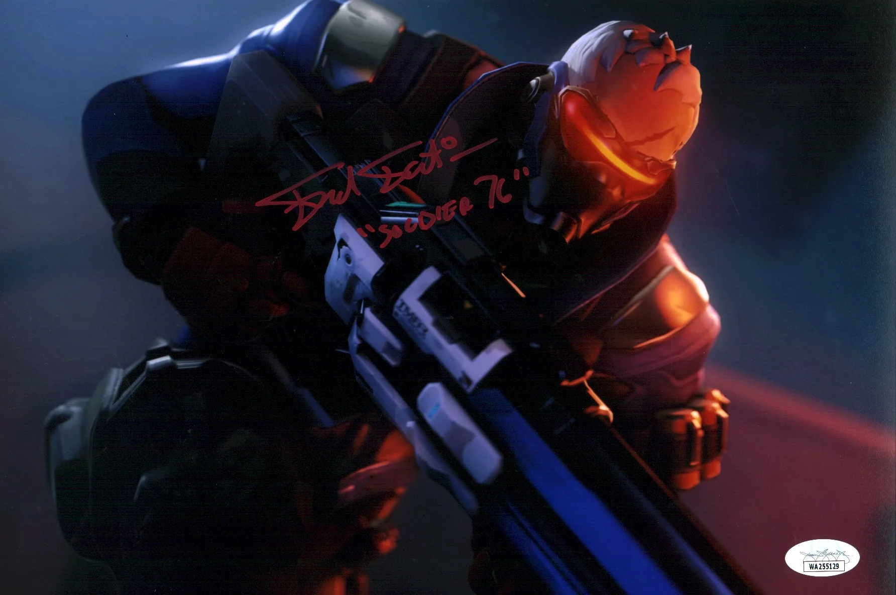 Fred Tatasciore Overwatch 8x12 Signed Photo JSA Certified Autograph - Image 2