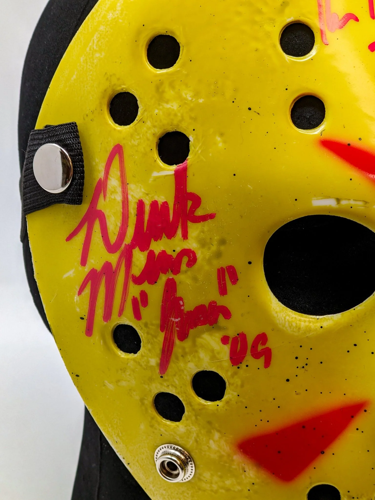 Friday the 13th JASON Hockey Mask Signed x4 Mears, Hodder, Graham, Kirzinger JSA Certified Autograph - Image 13